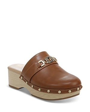 SAM EDELMAN WOMEN'S KAYE SLIP ON STUDDED PLATFORM CLOGS