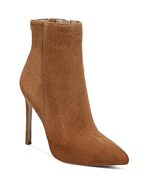 Sam Edelman Wrenley Stiletto Bootie In Frontier Brown