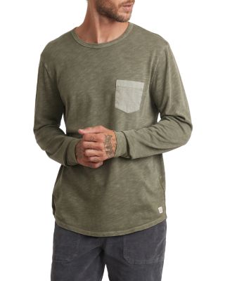 Marine Layer - Heavy Slub Long Sleeve Pocket Tee