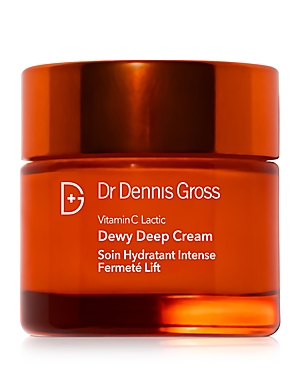 Shop Dr Dennis Gross Skincare Vitamin C Lactic Dewy Deep Cream 2 Oz.