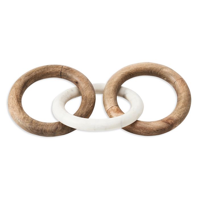 RenWil Lusine Three Chain Link Decorative Object Bloomingdale's