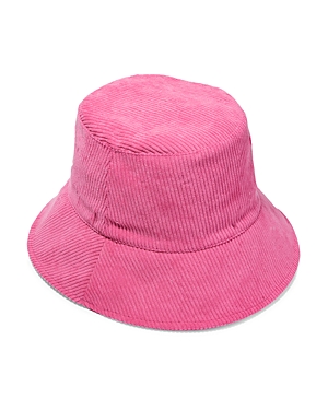 Lele Sadoughi Corduroy Bucket Hat In Pink