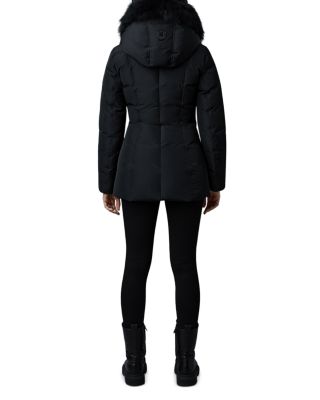 Adali Hooded Shearling Down Jacket