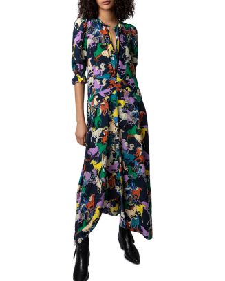 Zadig & Voltaire Ranage Silk Dress | Bloomingdale's