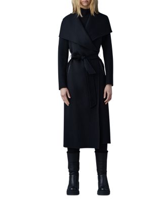 Mai Lightweight Wrap Wool Coat