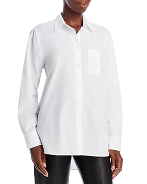 Rag & Bone Maxine Classic Button-front Shirt In Wht