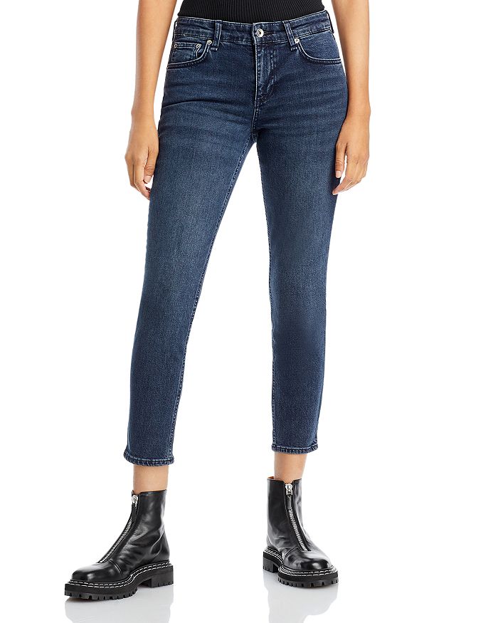 rag & bone Cate Mid Rise Ankle Skinny Jeans in Dekalb | Bloomingdale's