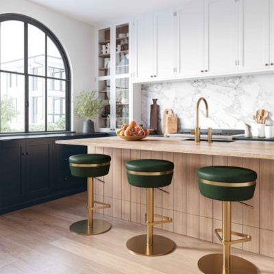 Astro Performance Faux Leather Adjustable Stool