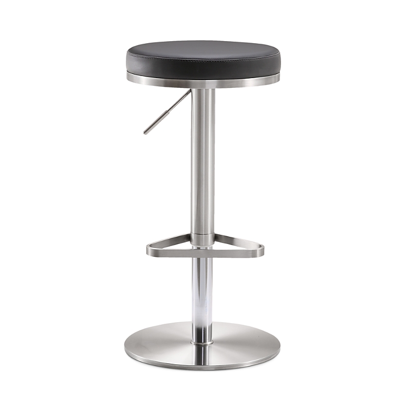 Tov Furniture Fano Stainless Steel Adjustable Barstool