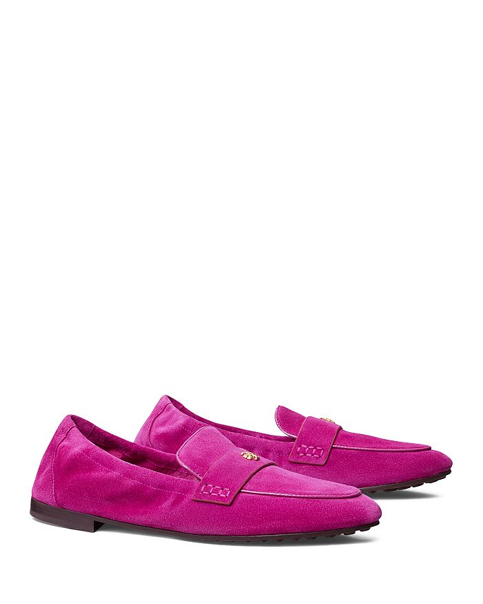 Tory burch red loafers outlet