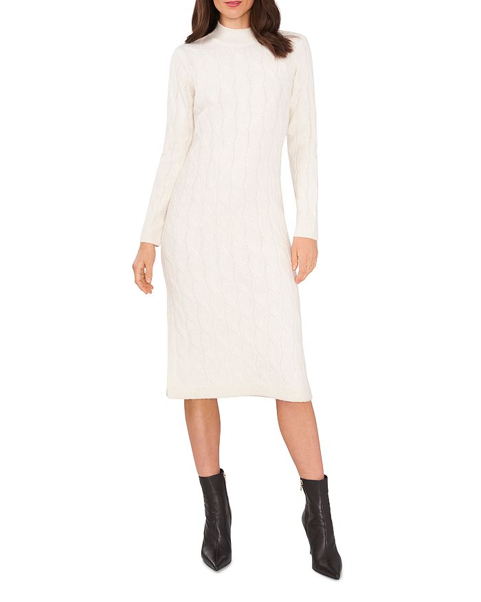 1.STATE Cable Knit Dress Bloomingdale's