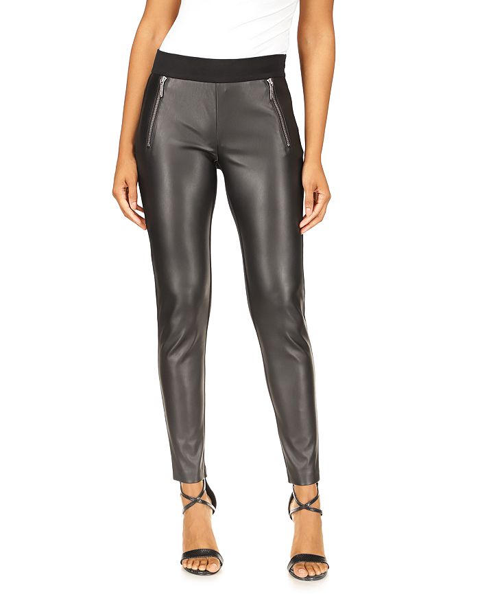 Michael Kors Faux Leather Tight in Gray