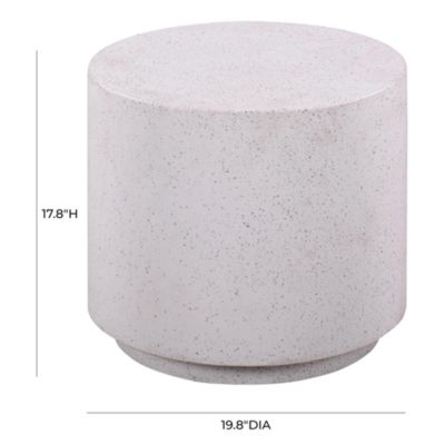  Terrazzo Light Speckled Side Table