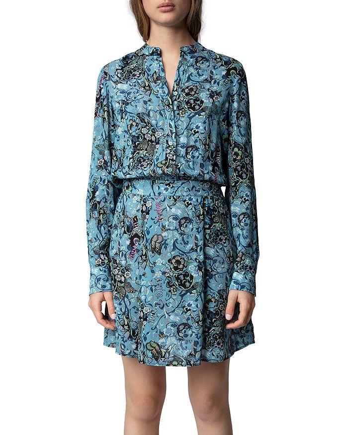 ZADIG & VOLTAIRE ROZA SPARK REVERSIBLE DRESS