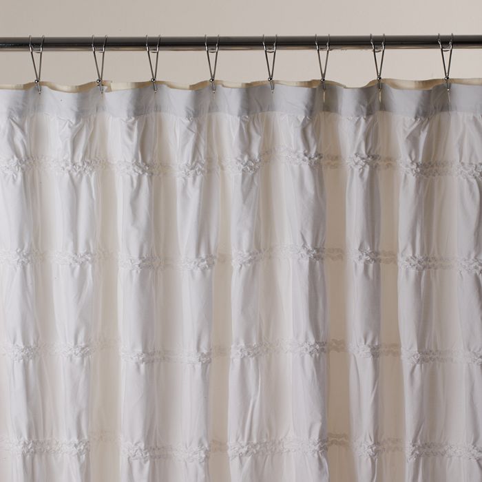 Sky Shower Curtain, White 100 Exclusive Bloomingdale's