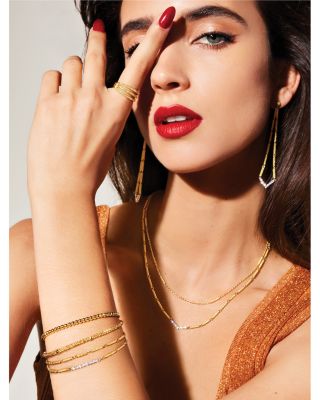 Caviar Gold Collection 18K Gold Beaded Bracelet, 4mm