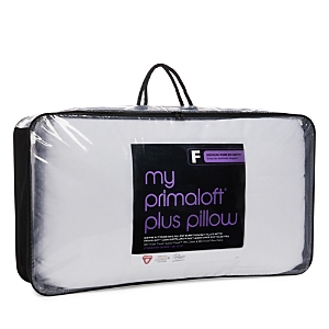 Bloomingdale's My Primaloft Plus Medium/firm Pillow In White