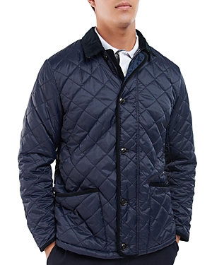 BARBOUR WINTER LIDDESDALE BOX QUILTED FULL ZIP JACKET