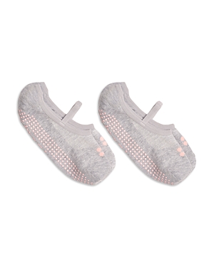 Sweaty Betty Kids' Pilates Socks, Pack Of 2 In Charcoal Grey