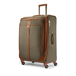 Hartmann Luxe Long Journey Spinner Suitcase In Natural Tan