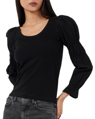 Casual Juliet Sleeve Solid Women Maroon Top BLACK at Rs 698.00, Full Sleeve  Top