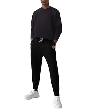 Shop Canada Goose Huron Slim Fit Pants In Black