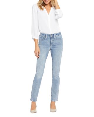 Petite Sheri High Rise Slim Leg Jeans in Haley