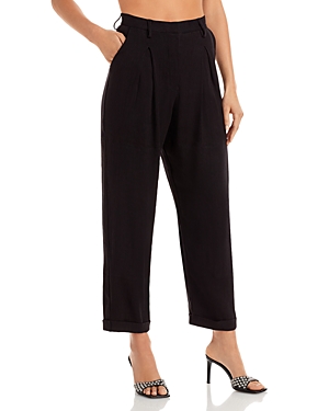 Just Bee Queen Kai Pleated Ankle Pants