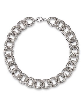 Bloomingdale's - Diamond Chain Link Bracelet in 14K White Gold, 3.0 ct. t.w. - 100% Exclusive