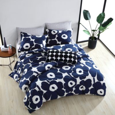 Unikko Blue Comforter Set