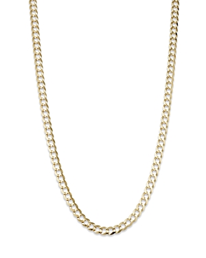 Bloomingdale's Men's Comfort Curb Link Chain Necklace In 14k Yellow Gold, 24 - 100% Exclusive