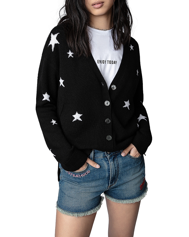 Zadig & Voltaire Cashmere Sweaters In Noir