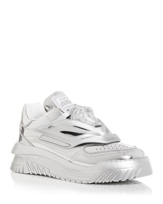 スニーカー Versace Odissea Sneakers In Silver Versace Men's Odissea Low Top Sneakers | Bloomingdale's