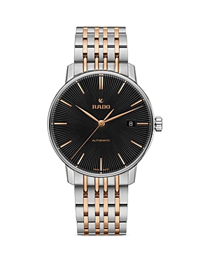 Rado Coupole Classic Watch, 37.7mm In Black/two Tone