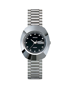 Shop Rado The Original Watch, 35mm In Black/silver