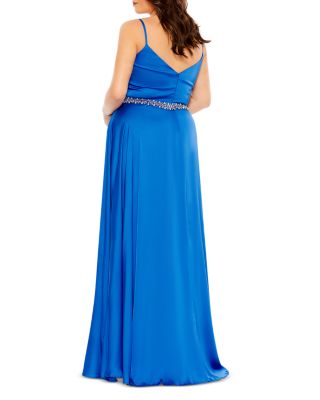 Rhinestone Waist Gown