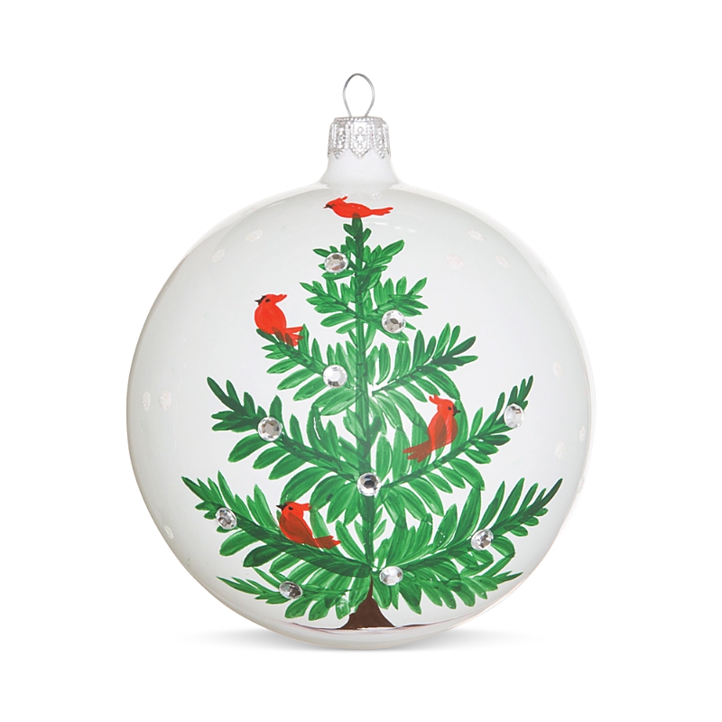 Vietri Lastra Holiday Tree Ornament In Multi