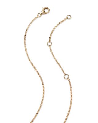 Diamond Paperclip Necklace in 14K White & Yellow Gold, 0.25 tcw  