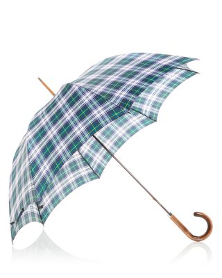 Fox Umbrellas Gordon Tartan Stick Umbrella In Dress Gordon Tartan