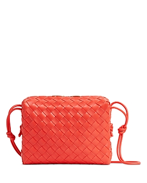 Bottega Veneta Small Intrecciato Leather Crossbody Bag In Sunburst/gold