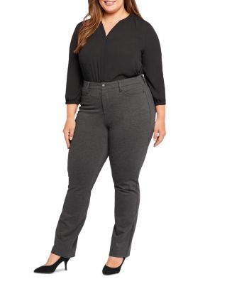 Marilyn Compression Ponte Straight Pants
