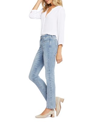 Sheri High Rise Slim Leg Jeans in Haley