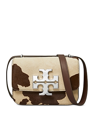 Tory Burch Eleanor Calf Hair Small Convertible Shoulder Bag In Cow