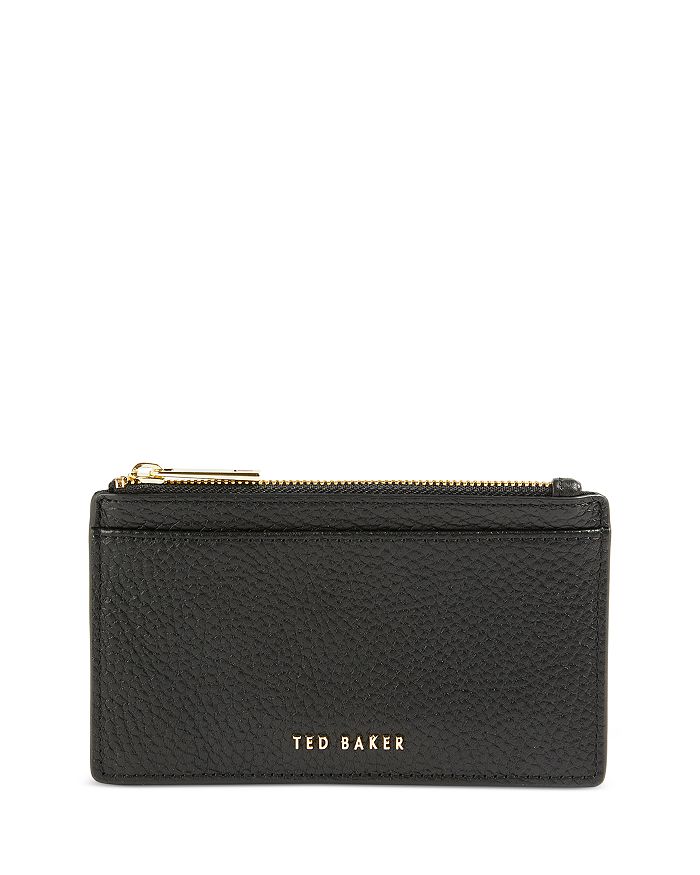 Ted Baker Briell Leather Zip Card Holder | Bloomingdale's