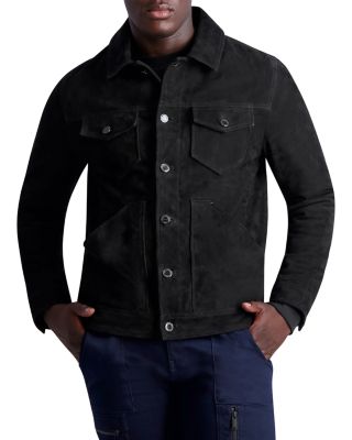 Karl Lagerfeld Paris デニム/Suede K Sneaker オン Distressed Banded Sole メンズ スニー Karl lagerfeld paris suede toe loafers Women 6