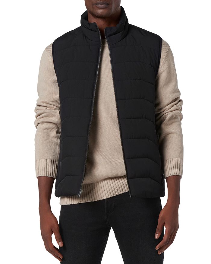 Andrew Marc Garrick Stretch Water Resistant Quilted Puffer Vest ...