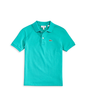 Lacoste Boys' Classic Pique Polo Shirt - Little Kid, Big Kid In Greenfinch