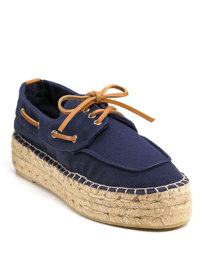 Tory Burch Espadrilles Blanton Boat Shoes Bloomingdale s