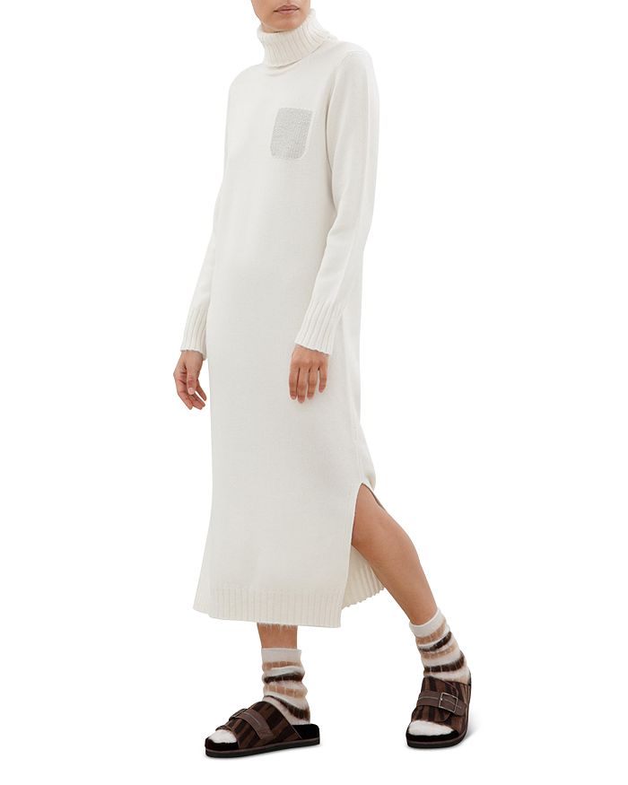 Beaded sweater dress sales