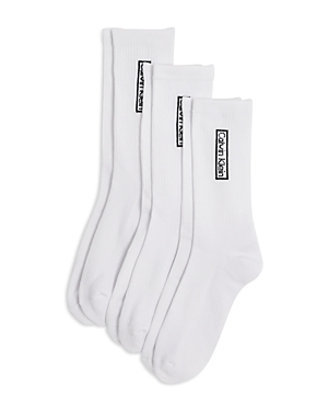 Calvin Klein Reimagined Heritage Cushioned Crew Socks, Pack of 3